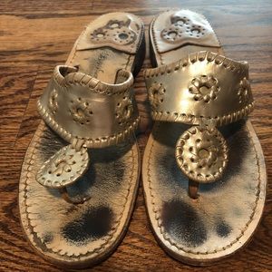 Platinum Jack Rogers Size 9